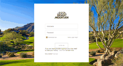 Desktop Screenshot of members.desertmountain.com